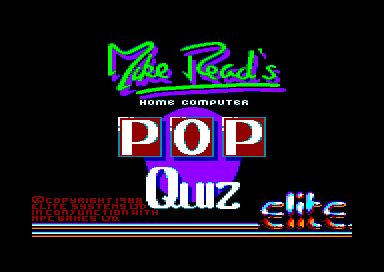 Mike Read's Computer Pop Quiz 